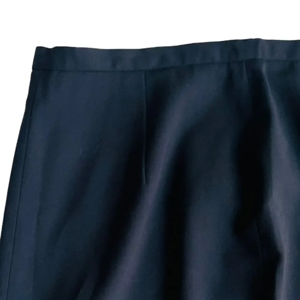 NWT Jones New York Navy Blue Wool Pencil Loire Ink Skirt sz 16